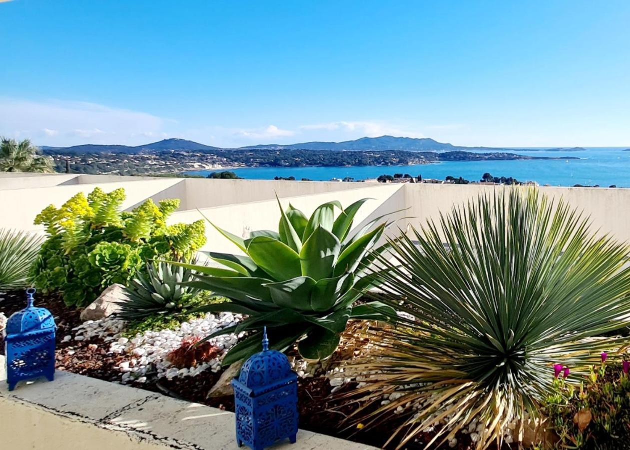 Vue Mer Panoramique - Grande Terrasse Et Piscine Бандол Екстериор снимка
